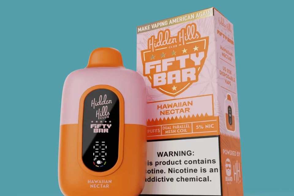 Fifty Bar Hidden Hills Hawaiian Nectar Disposable Vape