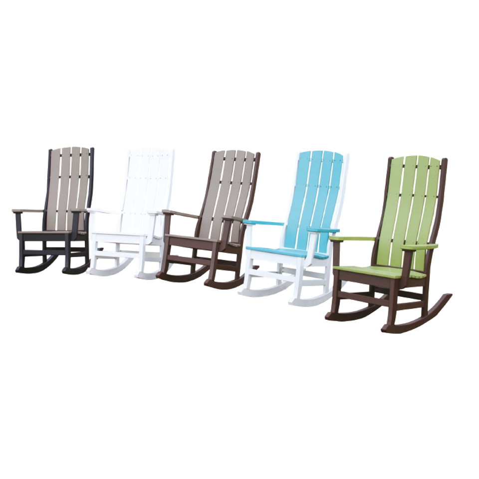 Or group of rocking chairs