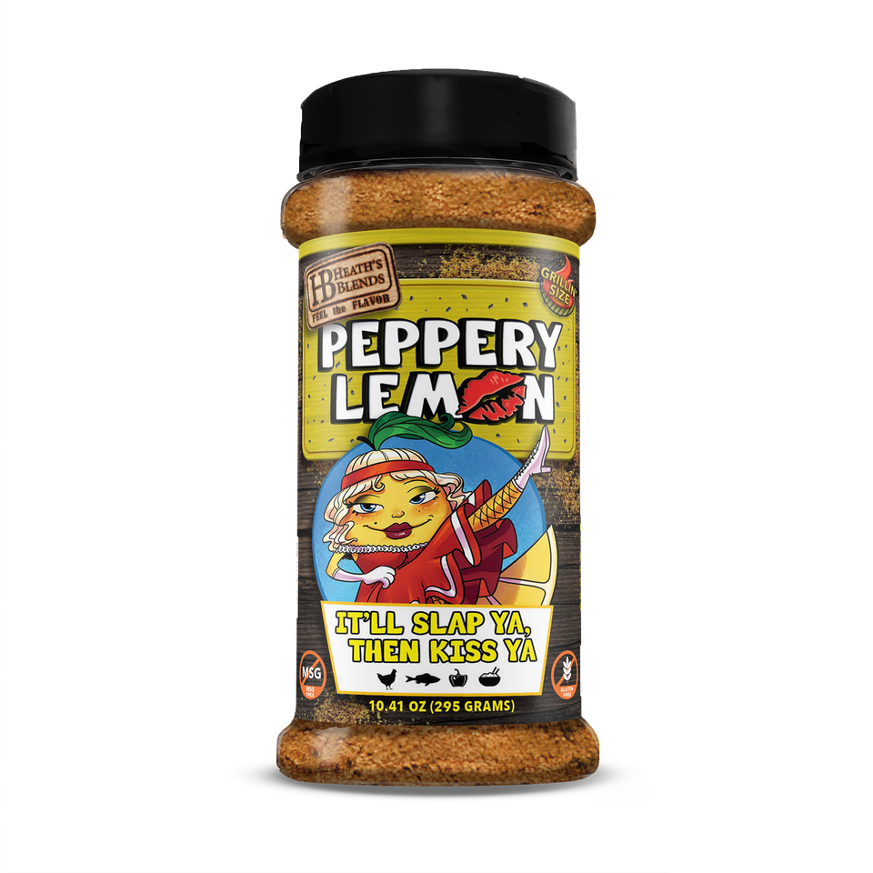 Peppery lemon 12oz rendering