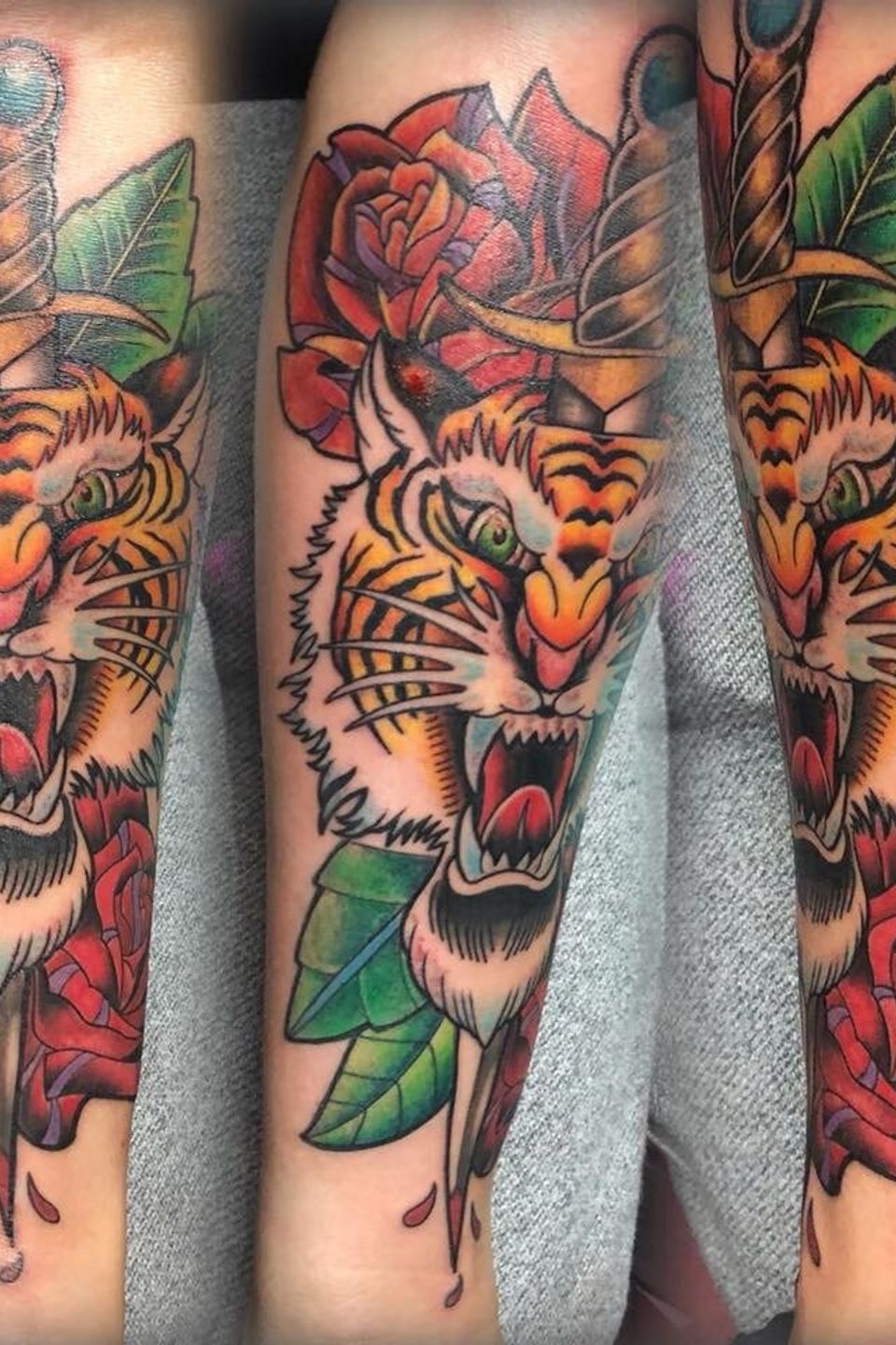 Josh neotraditional tiger