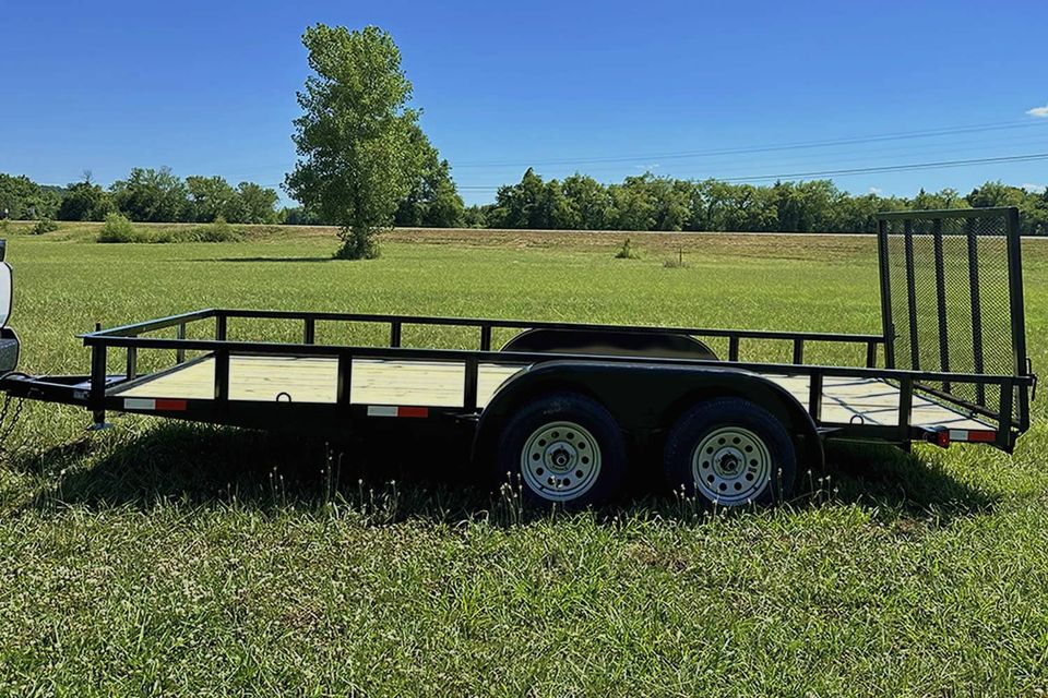 U616 t protech trailers 16 ft duel axle utility trailer