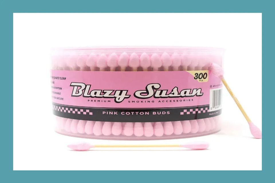 Blazy Susan Cotton Buds Pink 300 ct