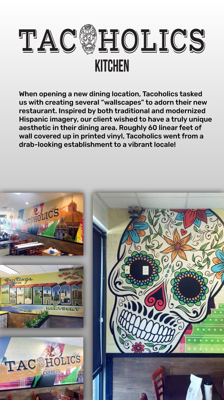 Tacoholics wallscape portfolio