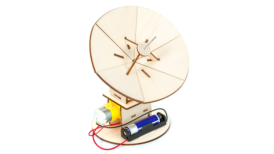 22. okyn a6004 science education toy kit diy radar detection model electricity toy (1 1)