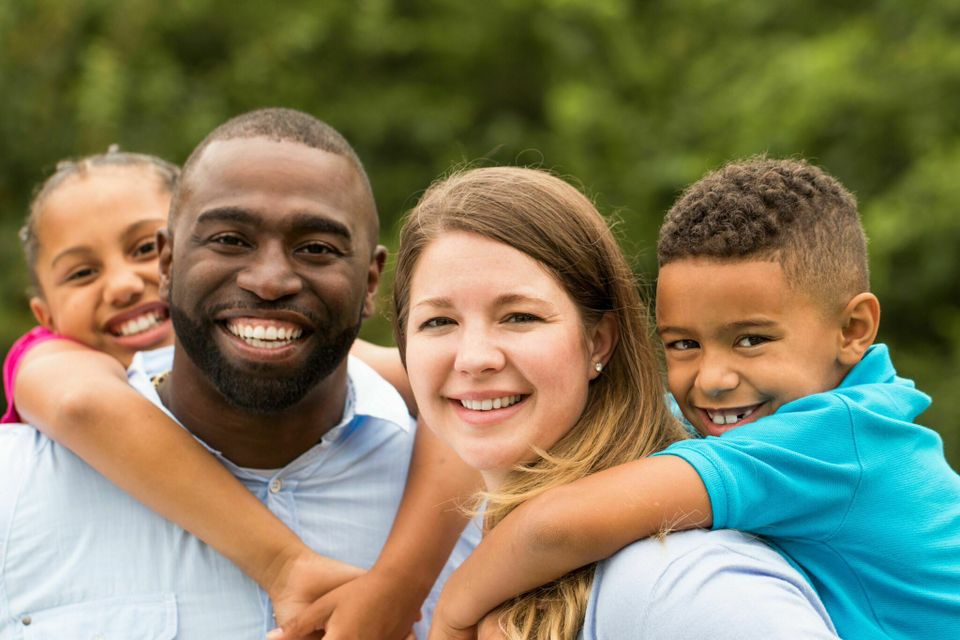 Young family