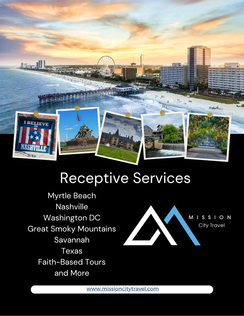 Tosca modern travel agent flyer (real estate flyer)