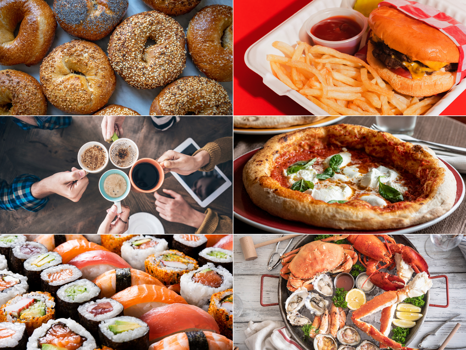 Professional website design for the food and beverage industry, including restaurants and cafes.