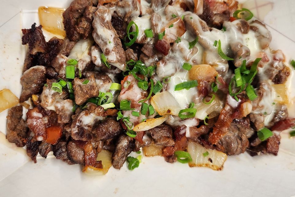 Alambre mexican street food maunakea honolulu street eats