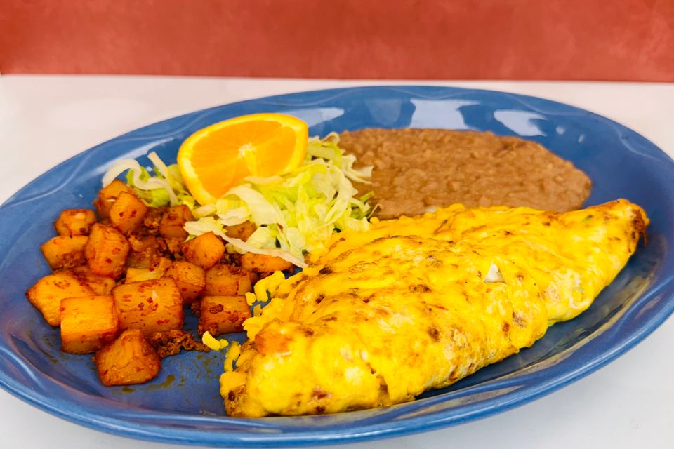 Mexican omelette
