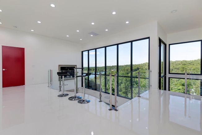 Symphony house upstairs lounge view