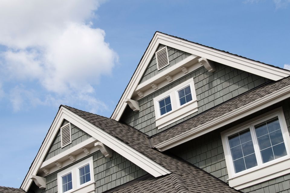 Roofing blue sky