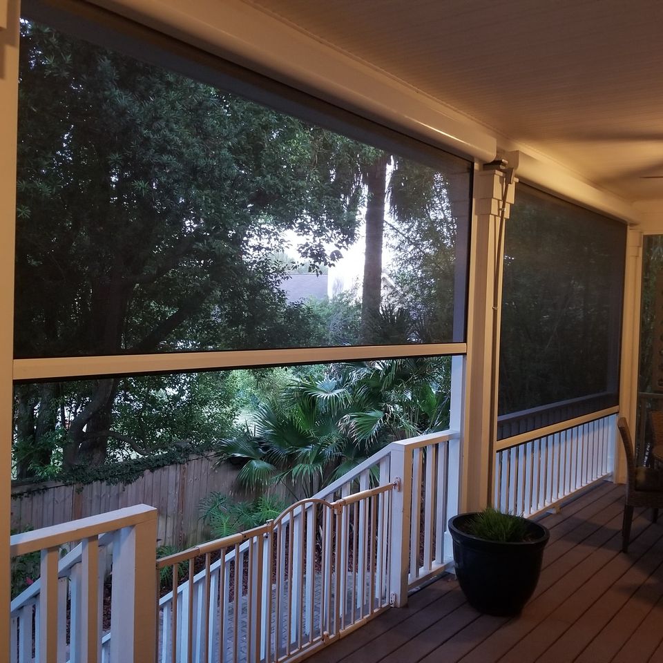 Tree of life2 retractable screen1porch