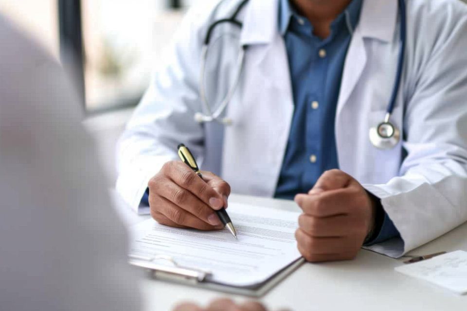 Doctor handling no shows and cancellations at hospital