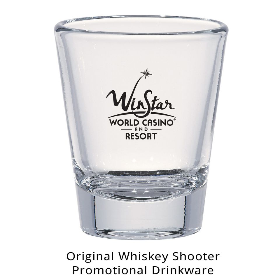 Original whiskey shooter   promotional drinkware
