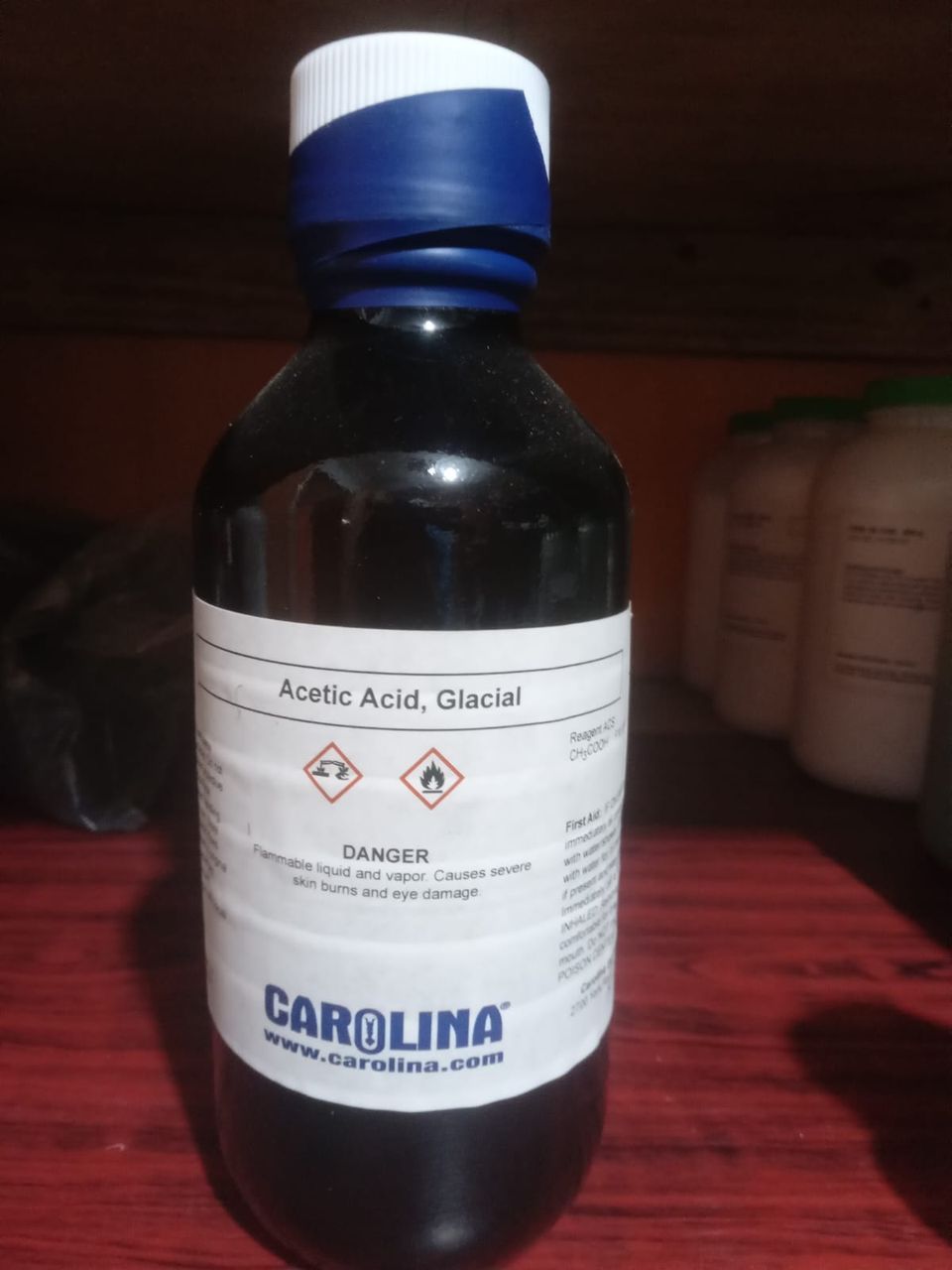 Aceitic acid  glacial 500ml