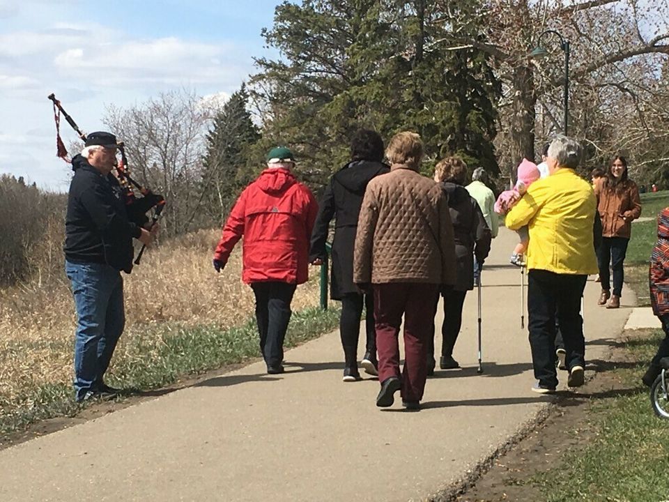 Start of the walk