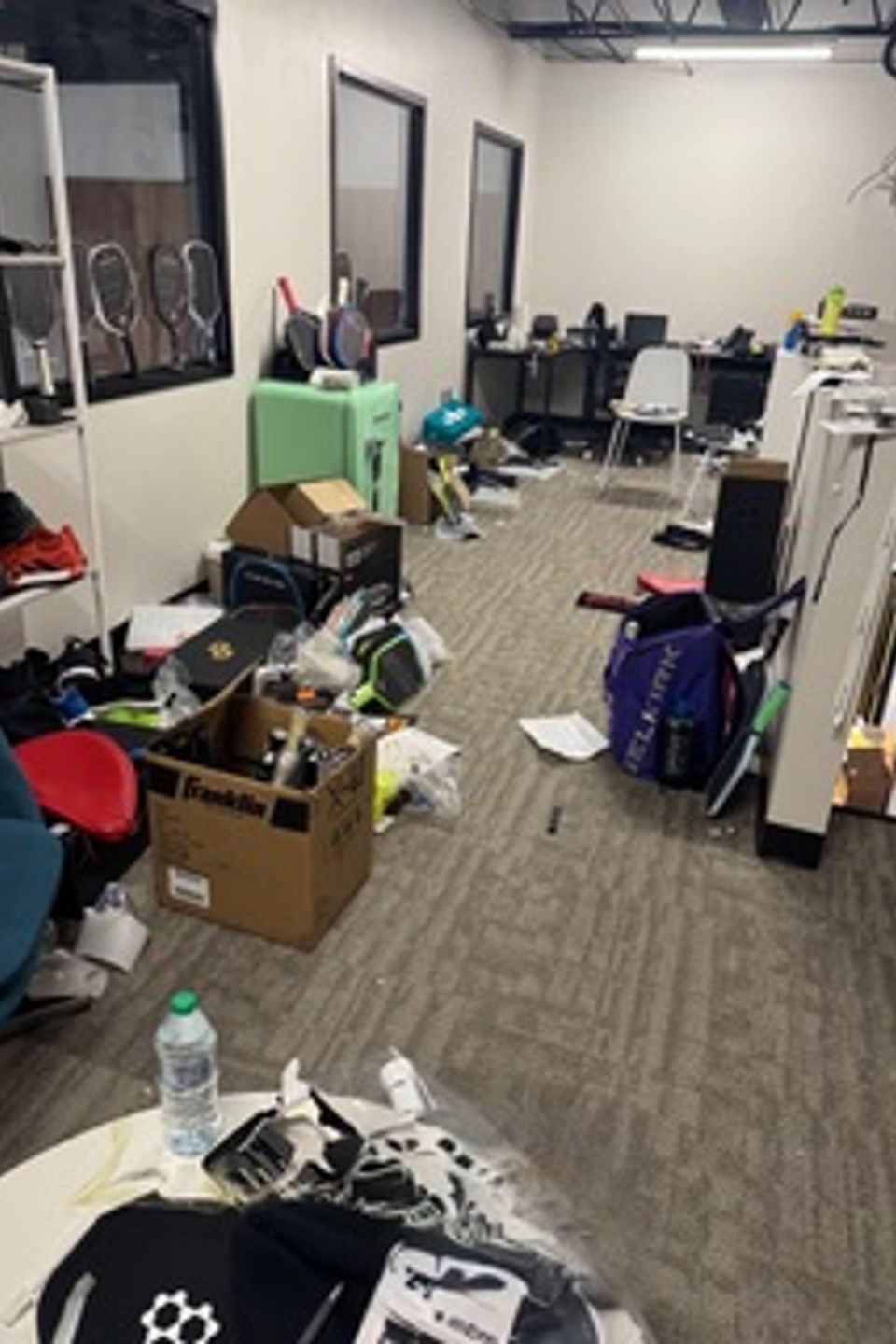 Organized Office Before