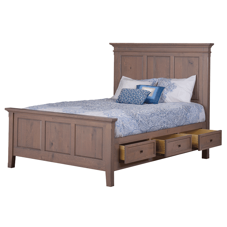 Trf 2100queenbed w drawers