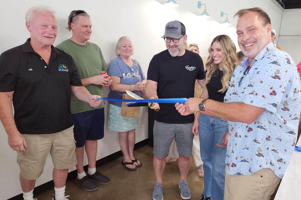 Ribbon cutting 5