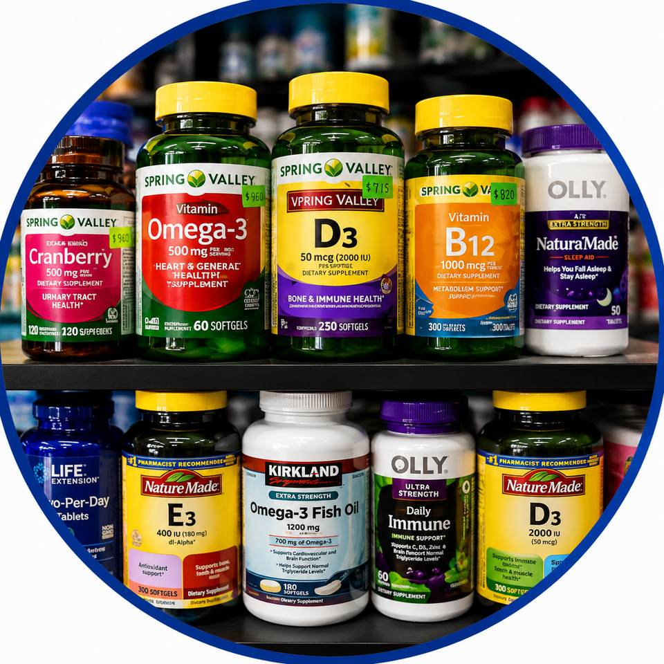 Vitaminas y suplementos
