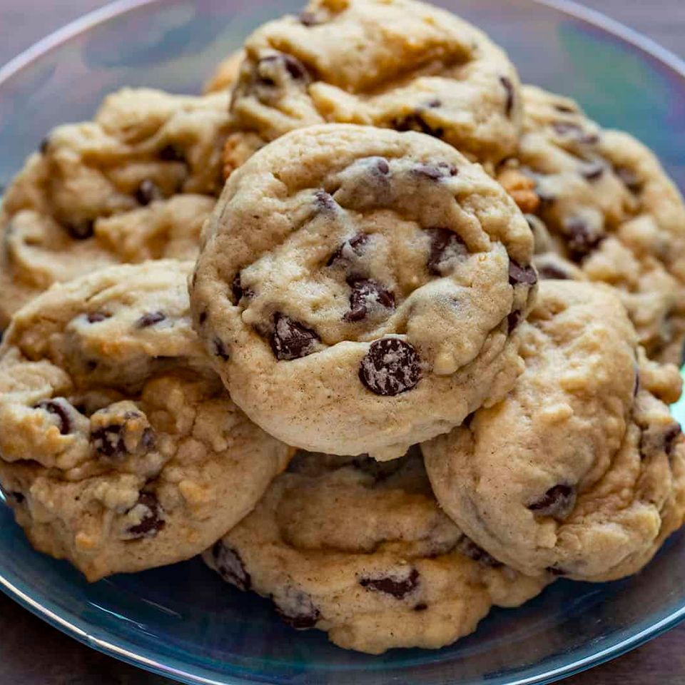 Sourdough chocolate chip cookies