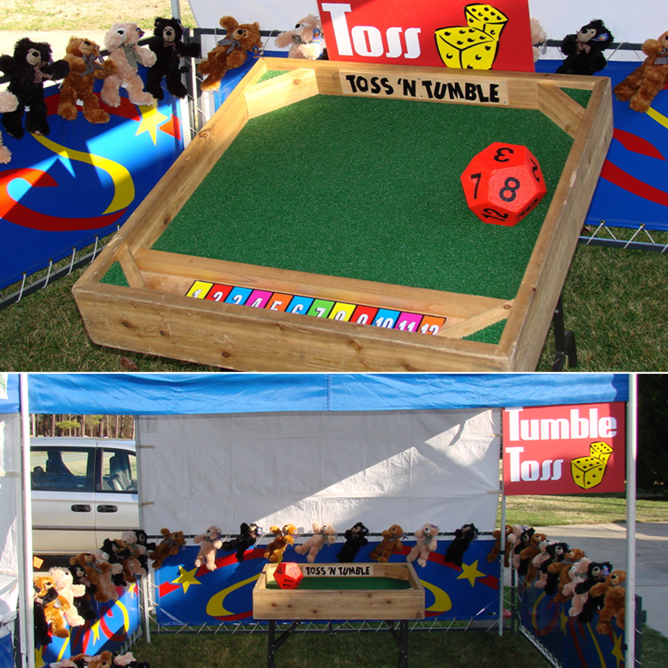Tumble toss