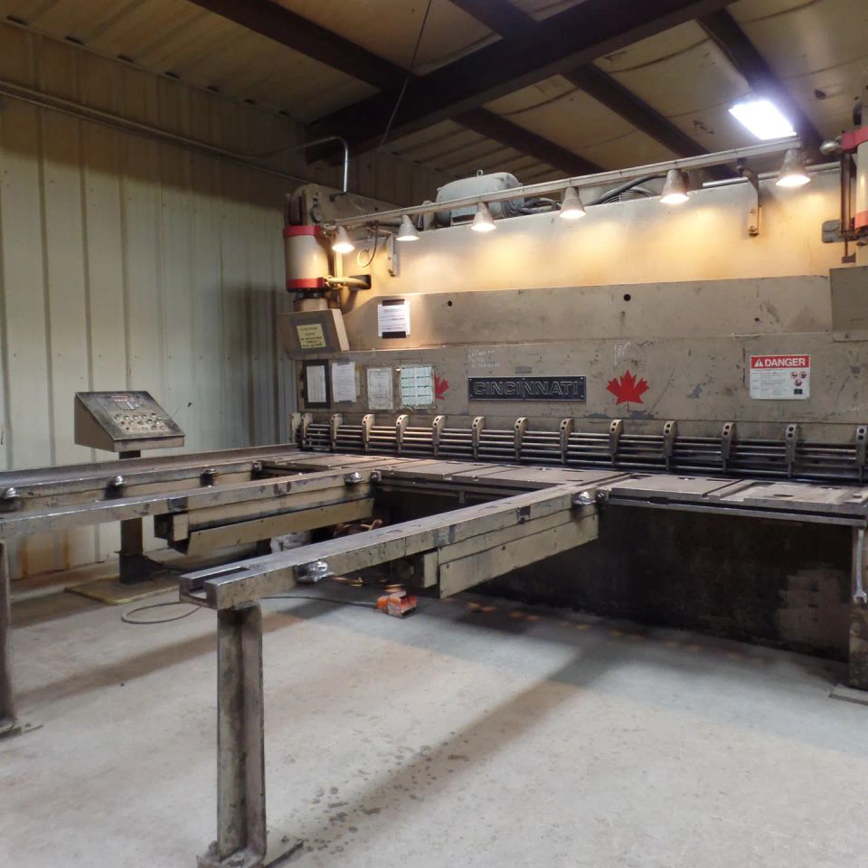 12ft cincinnati hydraulic shear