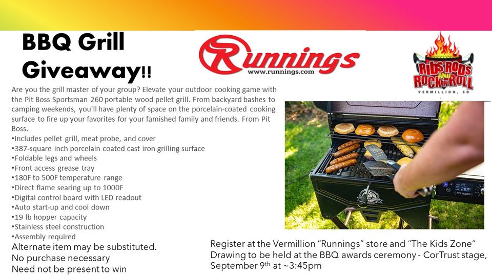 Runnings grill giveaway 2023r1