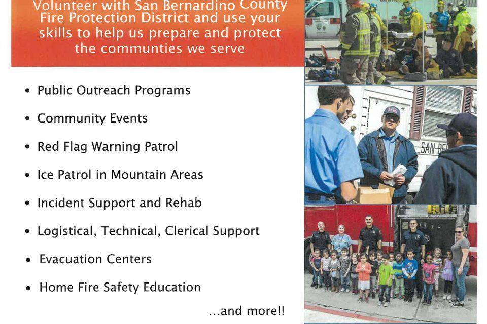 Fire corps flyer