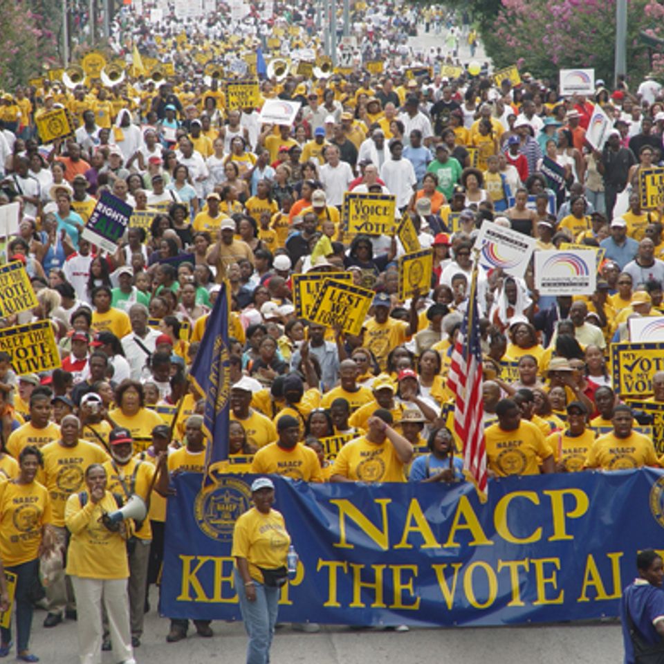 Naacp march current