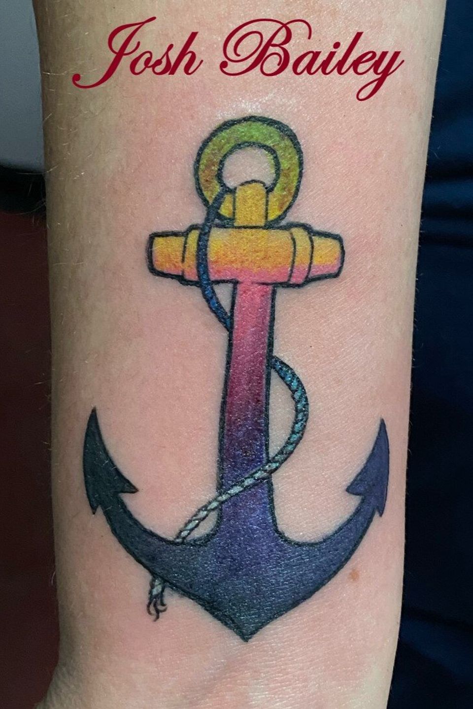 Josh rainbow anchor