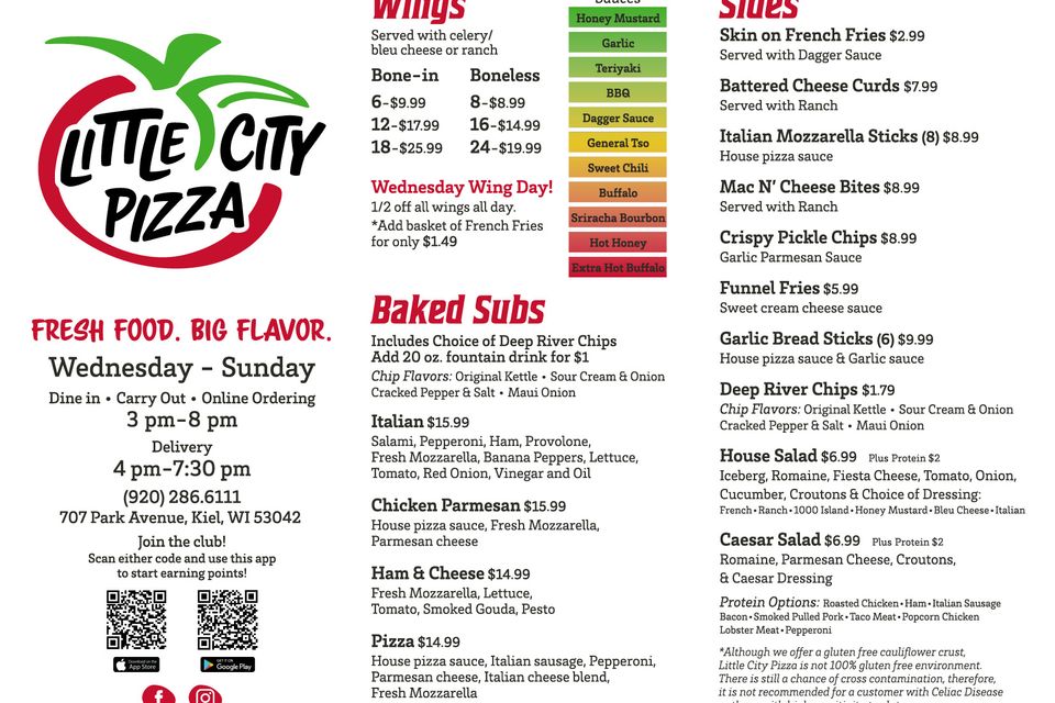 2025 little city pizza menu facebook w 01