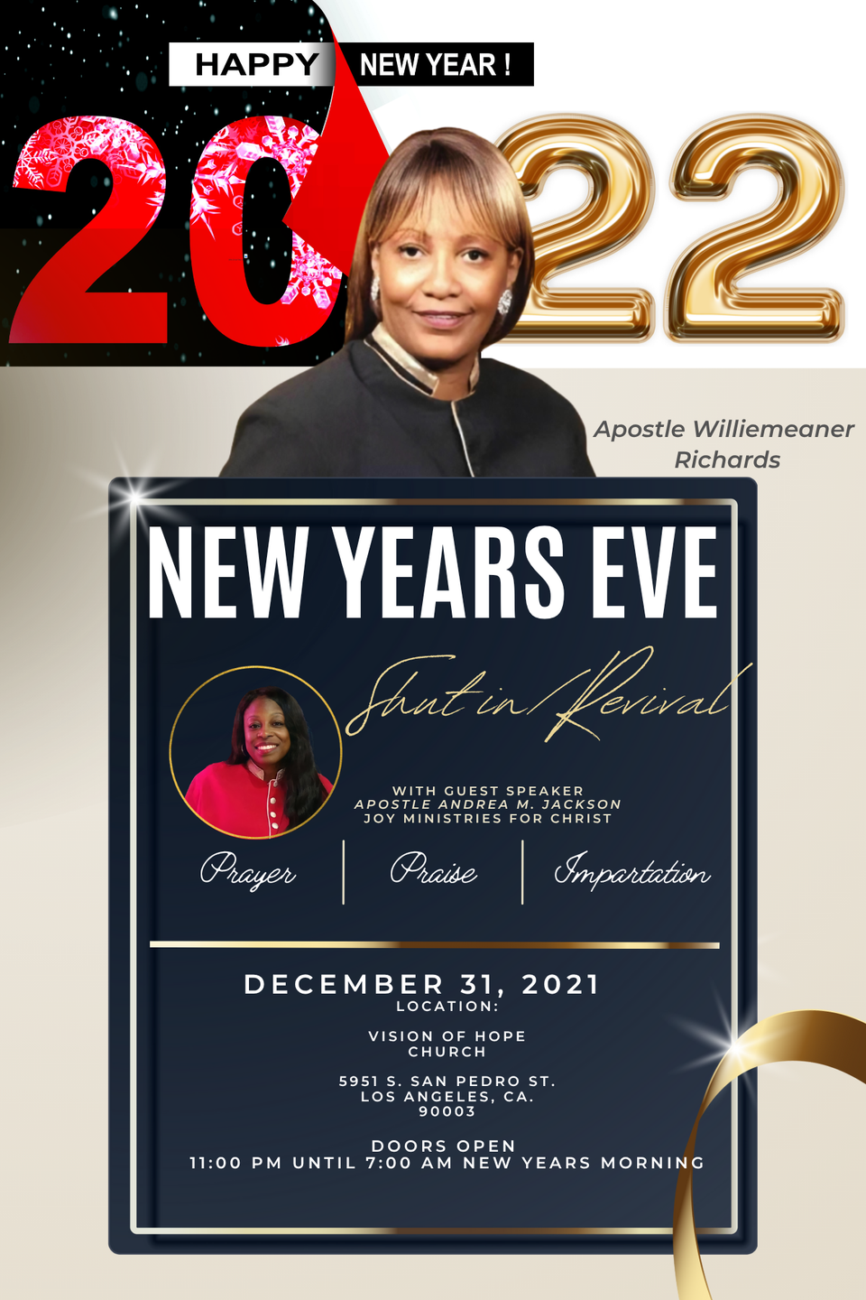 New yeas eve service