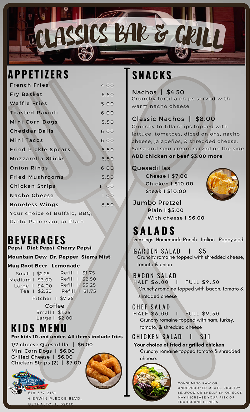 New classics menu 2