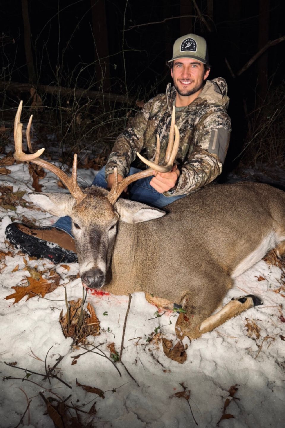 Dylan Gibble of Jonestown shot this buck with an antler score of 148", in Lebanon, PA. 