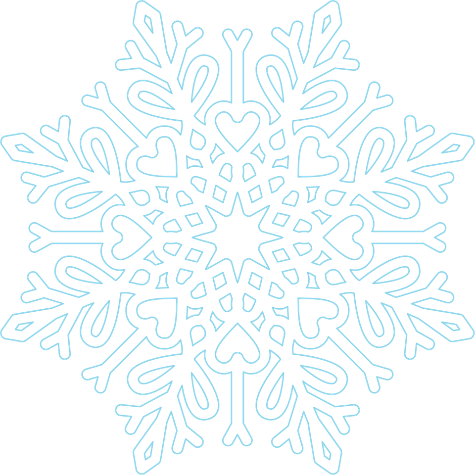 Seasons   winter winter snowflakes 02 blue