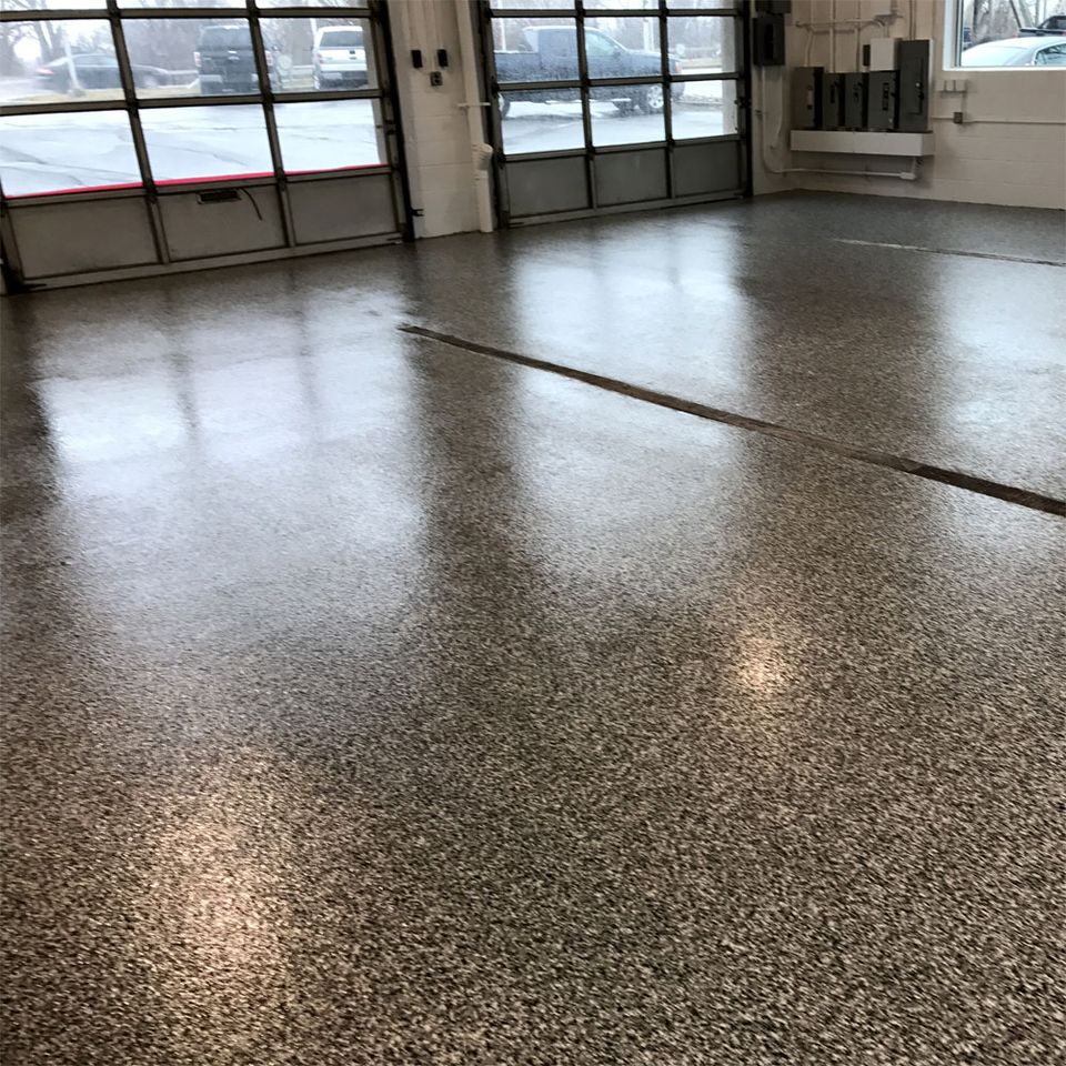 Epoxy floor system