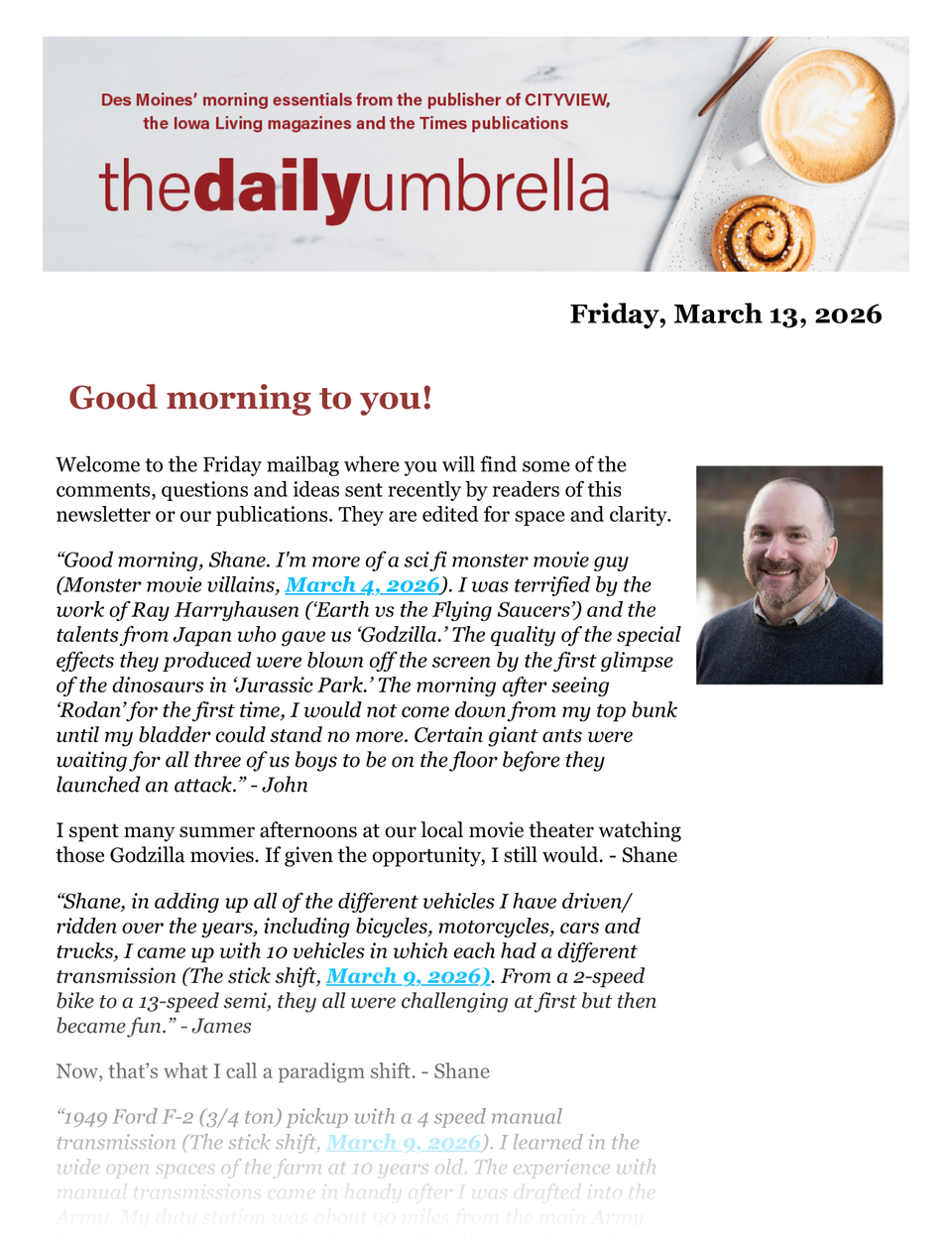 Daily umbrella march 13  dm jewish leaders react after michigan attack  isu buries texas tech  what type of bee is hard to understand  1