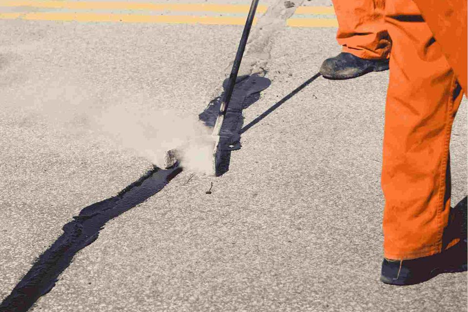 Crack sealing repair