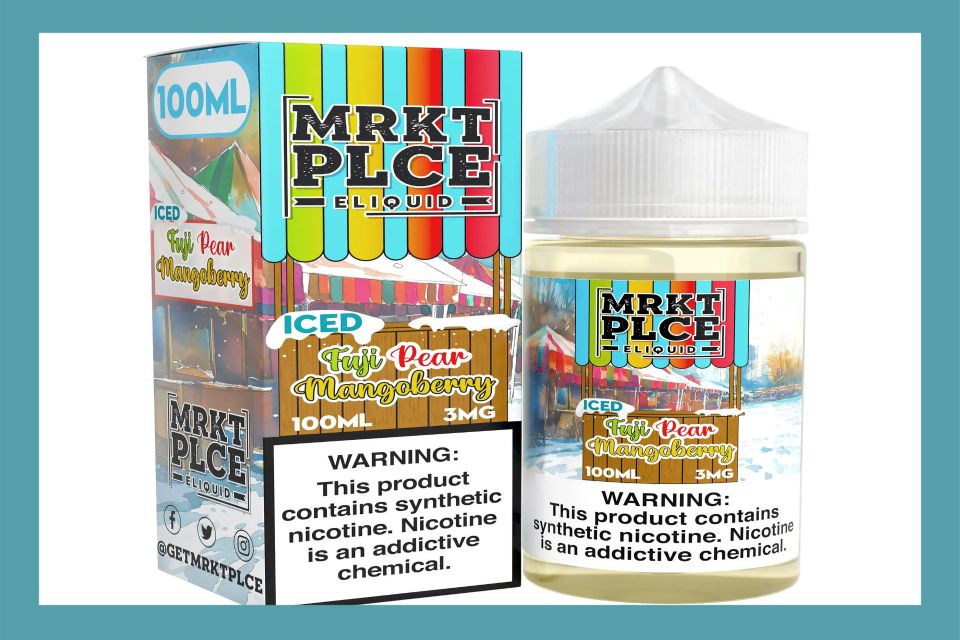MRKT PLCE Iced Fuji Pear Mangoberry E-Liquid