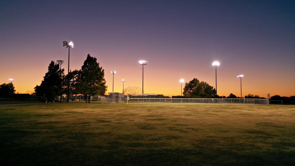 baseball field in plano texas where porta potties go