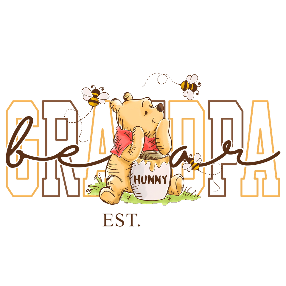 Bby   0139 baby   winnie the pooh grandpa bear