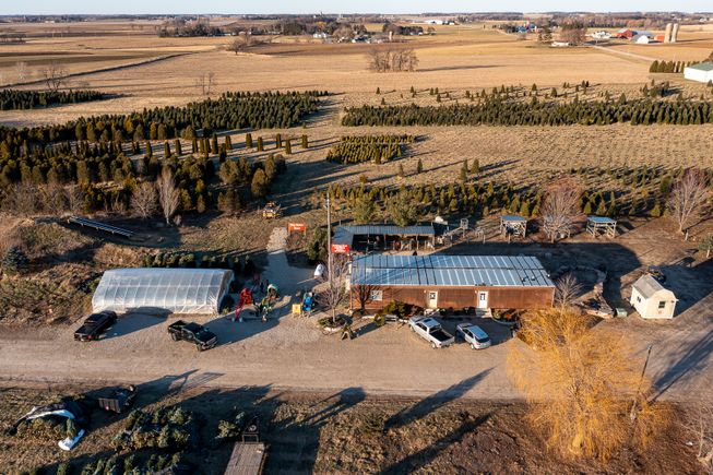 Aerial tate's farm 19