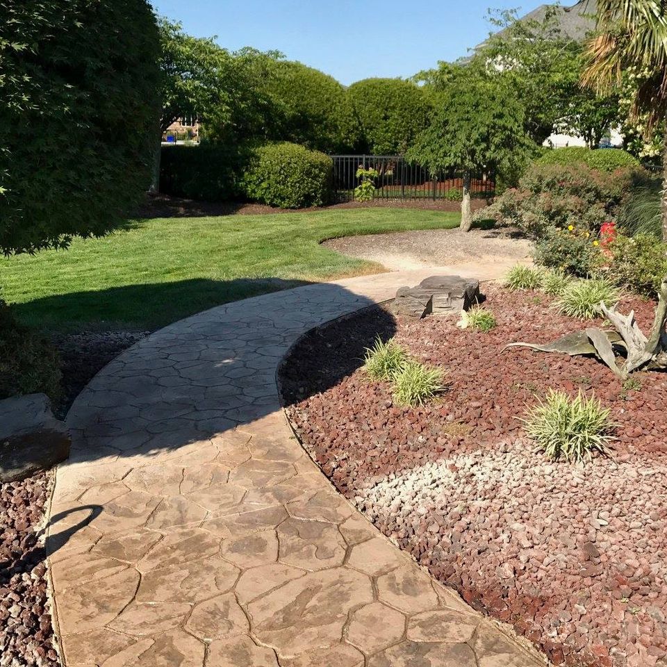 Stampedconcrete walkway1