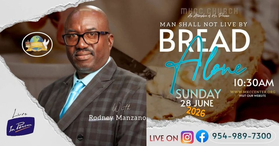 Man shall not live by bread alone
