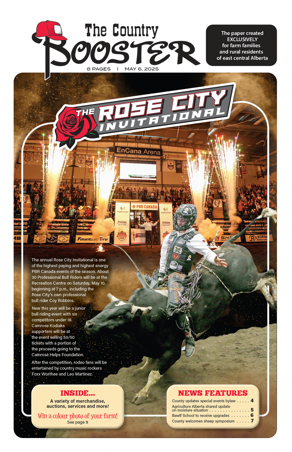 Country booster may 6