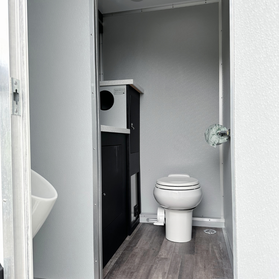 Restroom Trailer Interior
