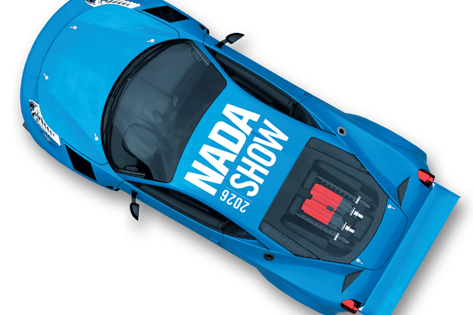 Nada show 2026 blue car with logo right 800x615.png