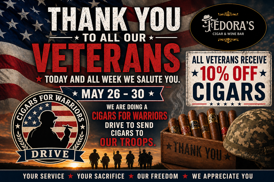 Cigars for warriors may 2026