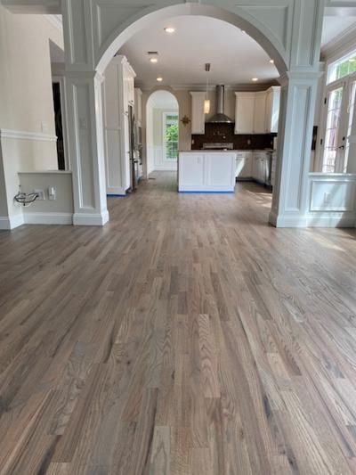 A painted archway, done by Taurus Contracting Inc., of Suffolk County NY